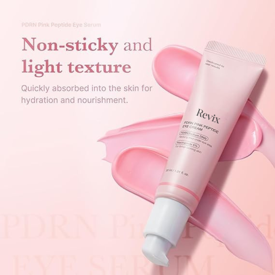 Revix Salmon DNA PDRN Pink Peptide Eye Serum with Niacinamide