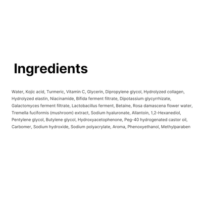 Kojic Acid Turmeric Collagen Night Mask